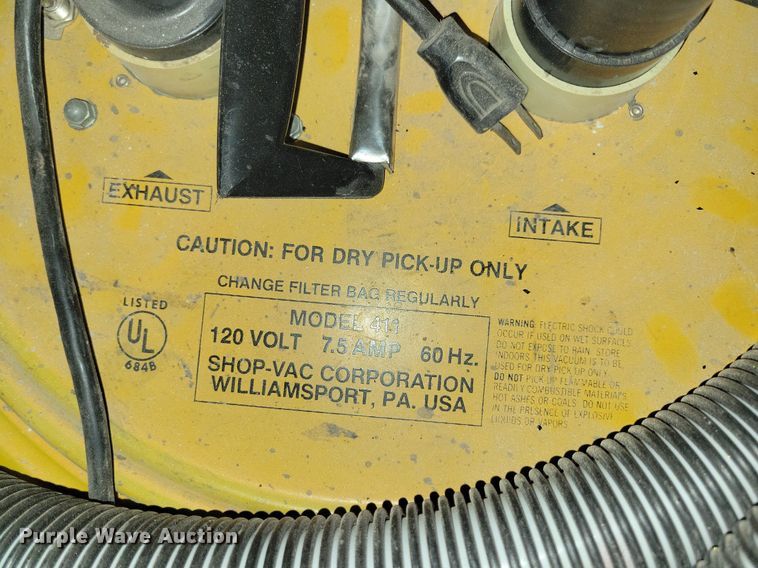 image for item LC9923 Shop-Vac 411 