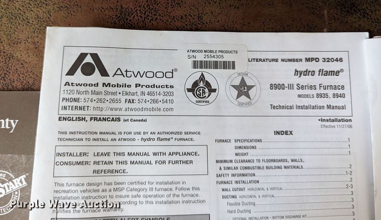 image for item LM9947 2008 Oak Creek Park Model Breckenridge 1240 SEDL-T manufactured home