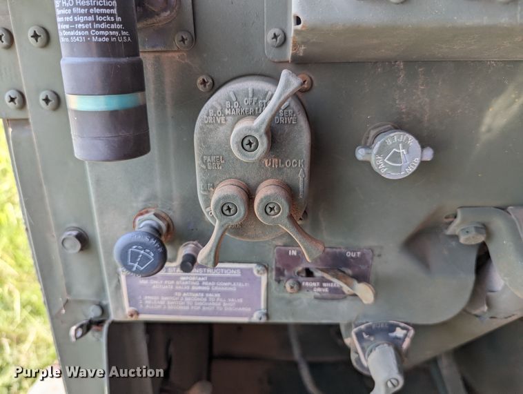 image for item LN9008 1985 AM General M929 dump truck