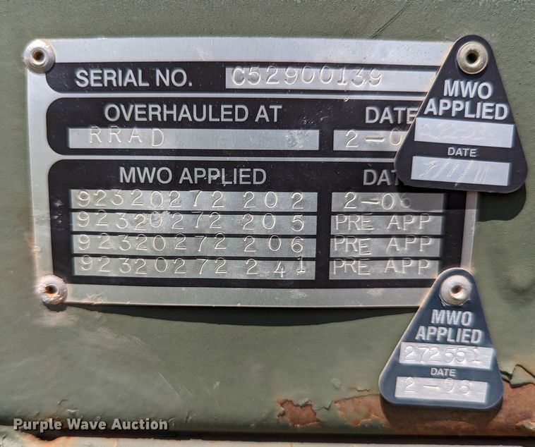 image for item LN9008 1985 AM General M929 dump truck