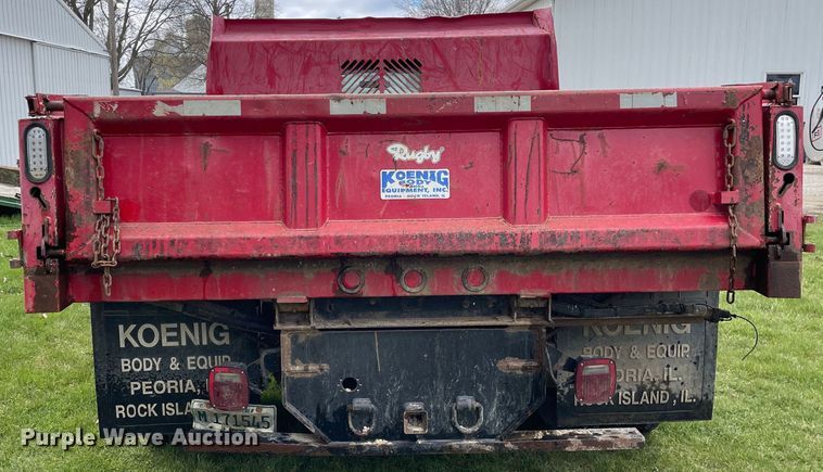 image for item LW9032 2008 Ford  F550 SuperDuty XL SuperCab dump truck