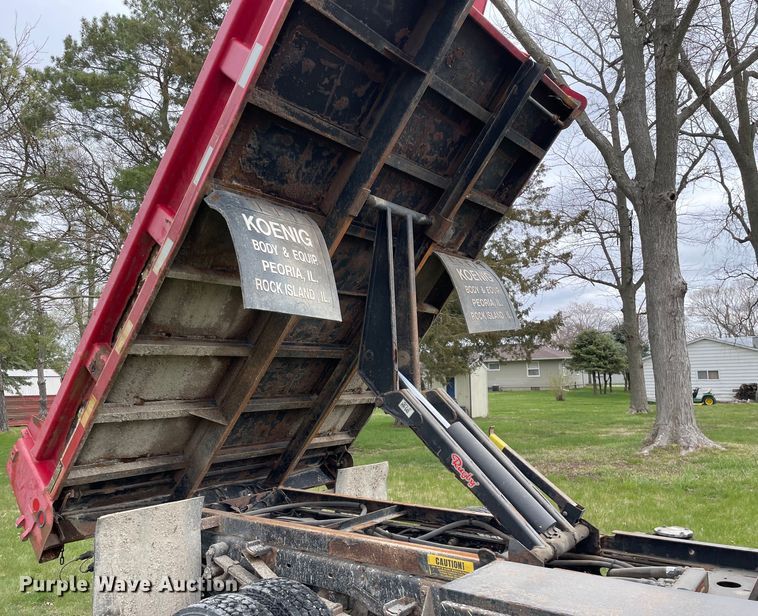 image for item LW9032 2008 Ford  F550 SuperDuty XL SuperCab dump truck