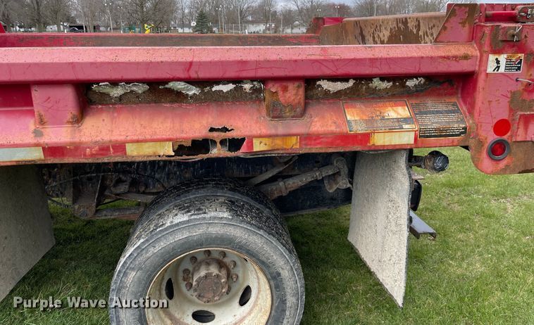 image for item LW9032 2008 Ford  F550 SuperDuty XL SuperCab dump truck