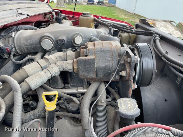 image for item LW9032 2008 Ford  F550 SuperDuty XL SuperCab dump truck