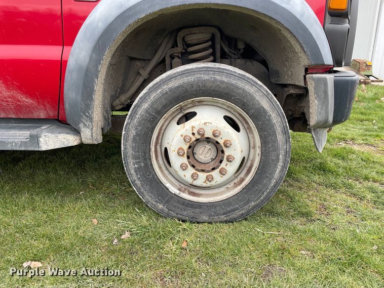 image for item LW9032 2008 Ford  F550 SuperDuty XL SuperCab dump truck