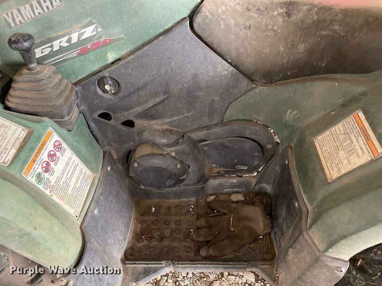 image for item NA9726 2011 Yamaha Grizzly 450 ATV