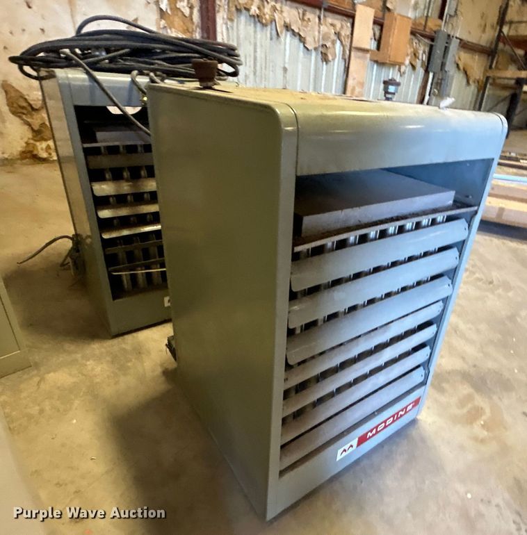 image for item NB9364 (2) Modine heaters