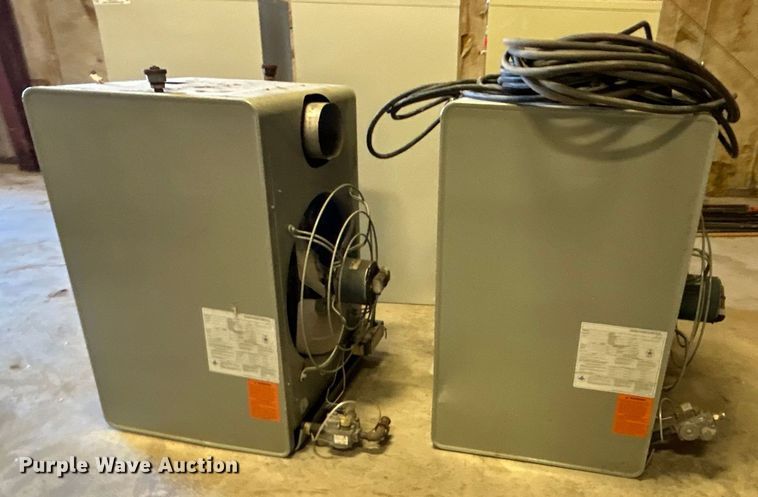 image for item NB9364 (2) Modine heaters