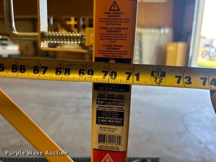 image for item NB9367 (2) MetalTech 6' Baker scaffolding sets