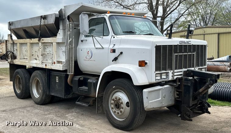image for item ND9117 1988 GMC C7000 dump truck