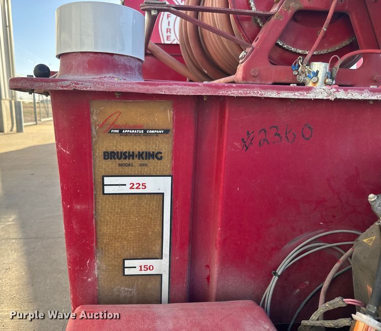 image for item NF9375 Brush King 300 brush fire unit