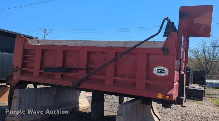 image for item NG9446 Goodwin Mfg Co 500T dump bed