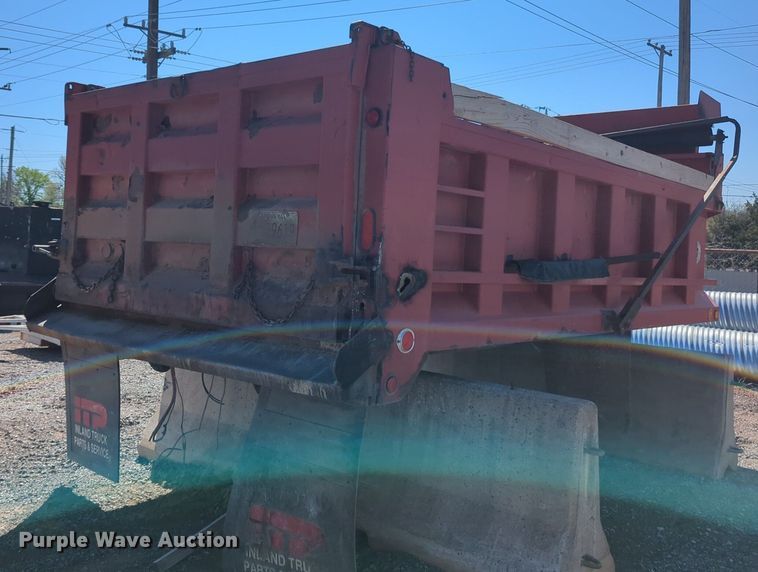 image for item NG9446 Goodwin Mfg Co 500T dump bed