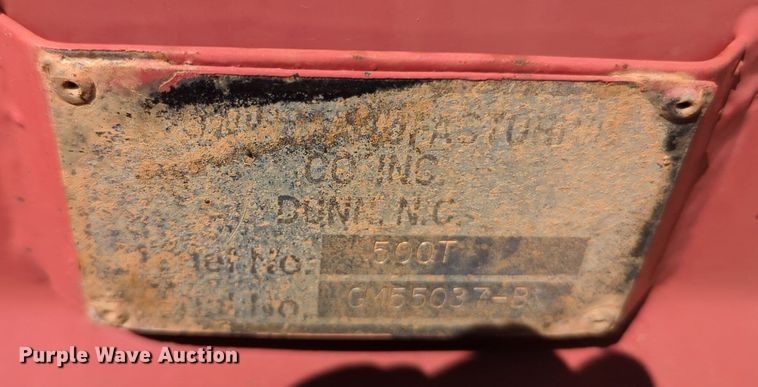 image for item NG9446 Goodwin Mfg Co 500T dump bed