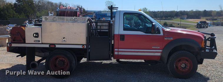 image for item NG9484 2005 Ford  F550 brush fire truck