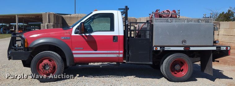 image for item NG9484 2005 Ford  F550 brush fire truck