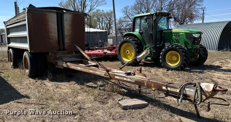 image for item NH9041 1996 Cornhusker  800R-11996-363 end dump pup trailer