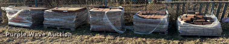image for item NH9044 (5) pallets of bricks
