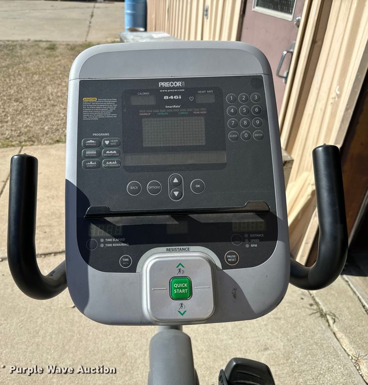 image for item NH9161 Precor 846i Exercise bike