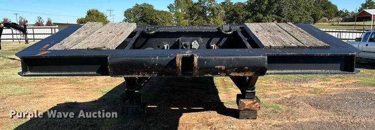 image for item NQ9524 1975 Lowboy equipment trailer