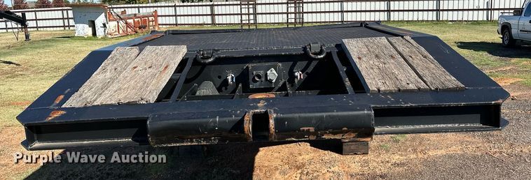 image for item NQ9524 1975 Lowboy equipment trailer