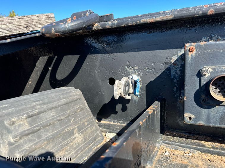 image for item NQ9524 1975 Lowboy equipment trailer