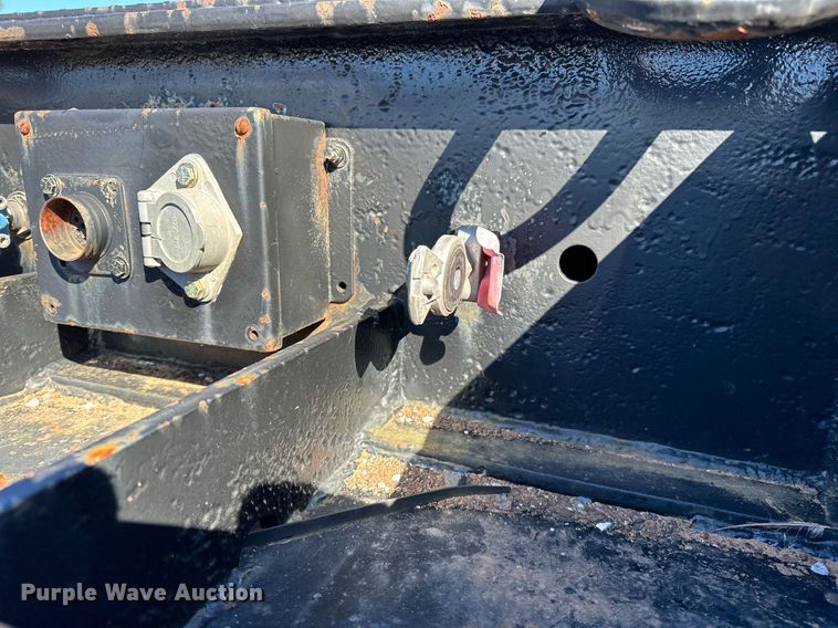 image for item NQ9524 1975 Lowboy equipment trailer