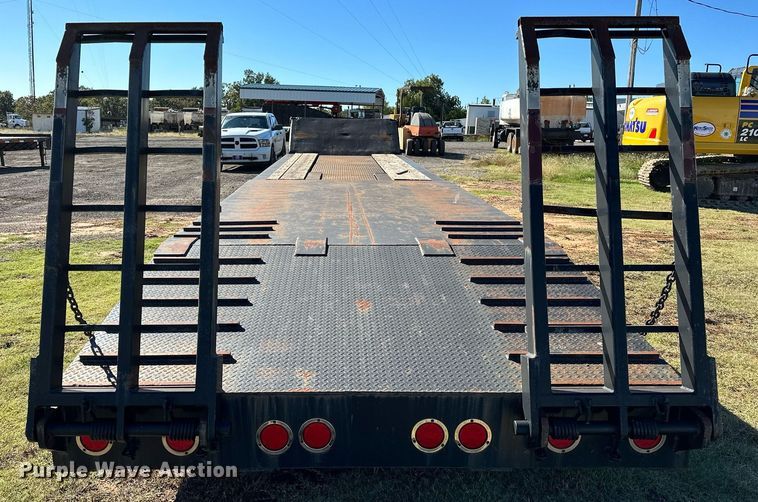 image for item NQ9524 1975 Lowboy equipment trailer
