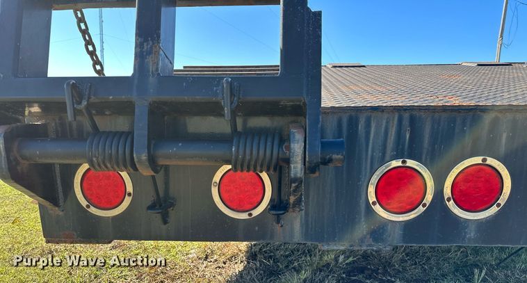 image for item NQ9524 1975 Lowboy equipment trailer
