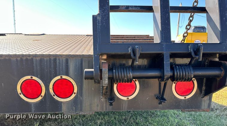image for item NQ9524 1975 Lowboy equipment trailer