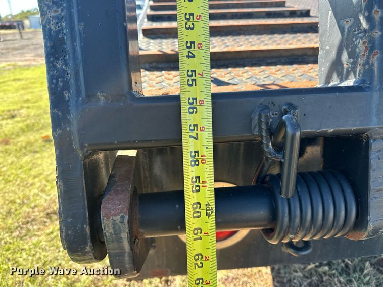 image for item NQ9524 1975 Lowboy equipment trailer