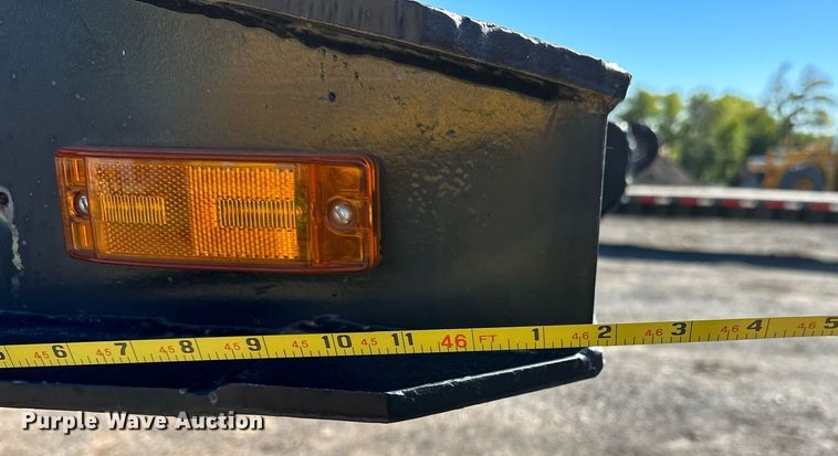 image for item NQ9524 1975 Lowboy equipment trailer