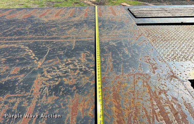 image for item NQ9524 1975 Lowboy equipment trailer