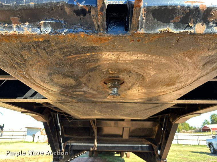 image for item NQ9524 1975 Lowboy equipment trailer