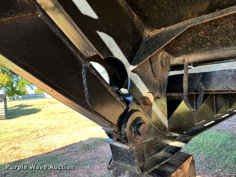 image for item NQ9524 1975 Lowboy equipment trailer