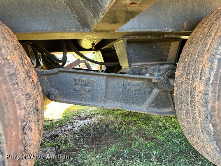 image for item NQ9524 1975 Lowboy equipment trailer