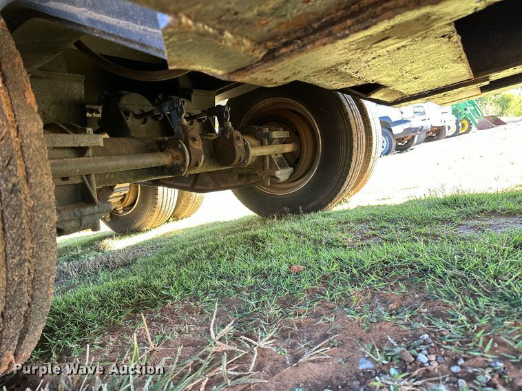 image for item NQ9524 1975 Lowboy equipment trailer