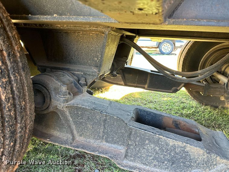 image for item NQ9524 1975 Lowboy equipment trailer