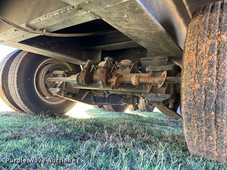 image for item NQ9524 1975 Lowboy equipment trailer