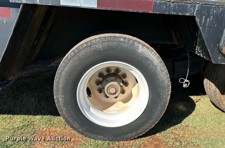 image for item NQ9524 1975 Lowboy equipment trailer