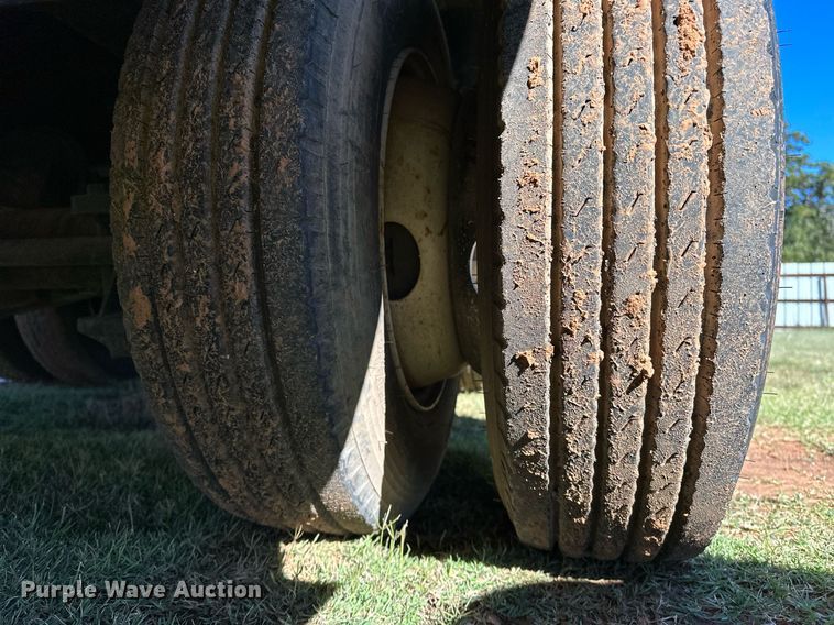 image for item NQ9524 1975 Lowboy equipment trailer