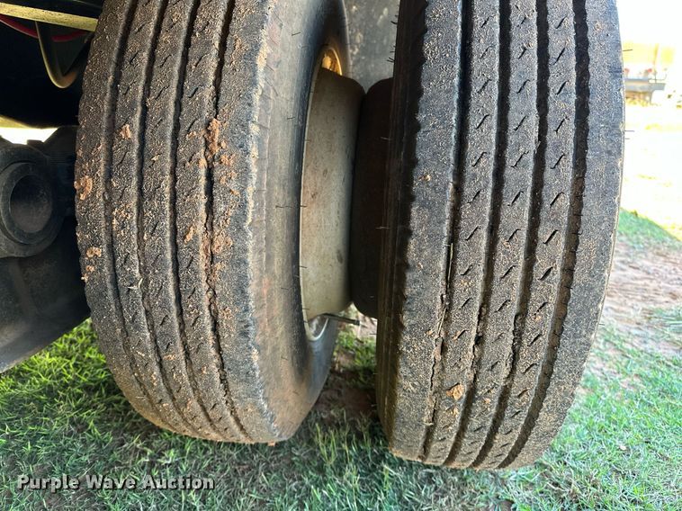 image for item NQ9524 1975 Lowboy equipment trailer