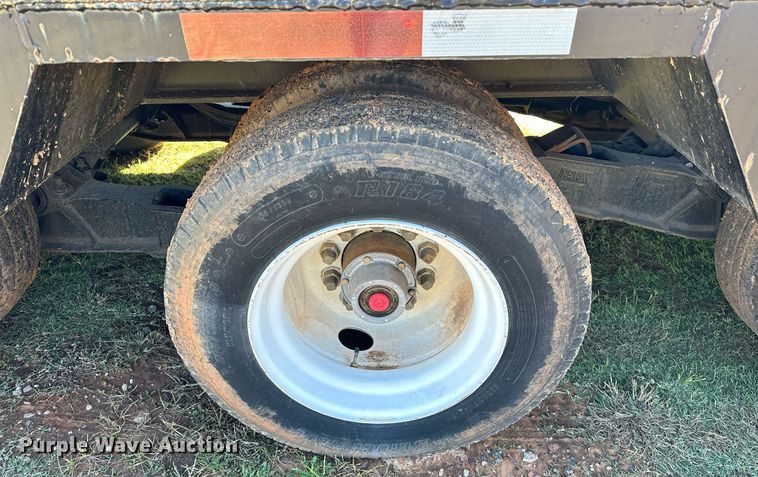 image for item NQ9524 1975 Lowboy equipment trailer