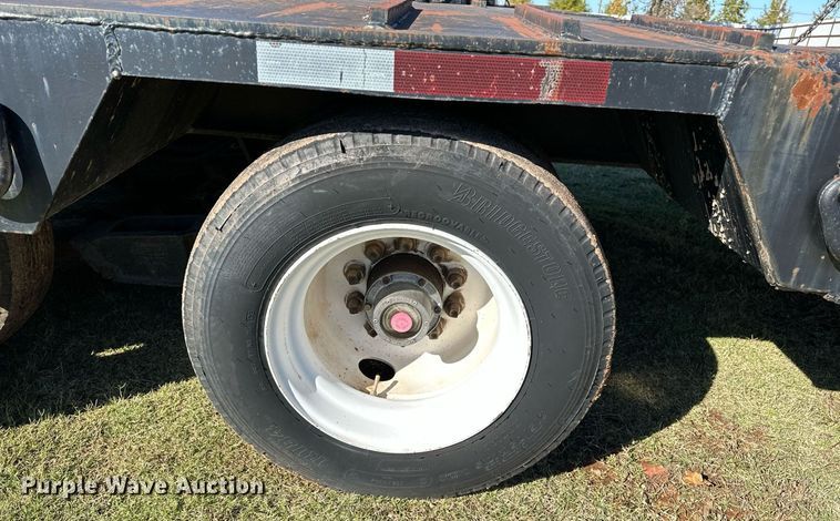 image for item NQ9524 1975 Lowboy equipment trailer