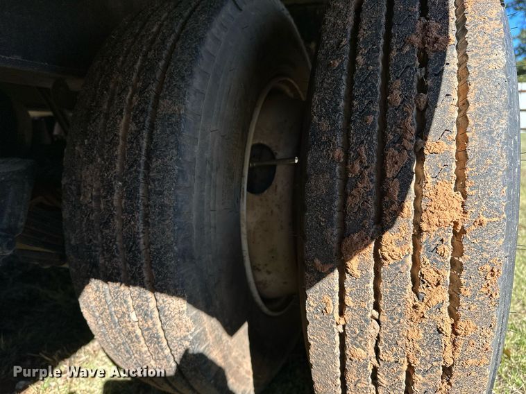 image for item NQ9524 1975 Lowboy equipment trailer