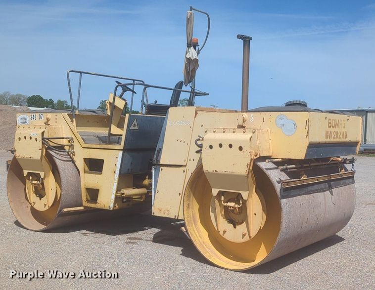 image for item NZ9533 1993 Bomag BW202AB double drum vibratory roller