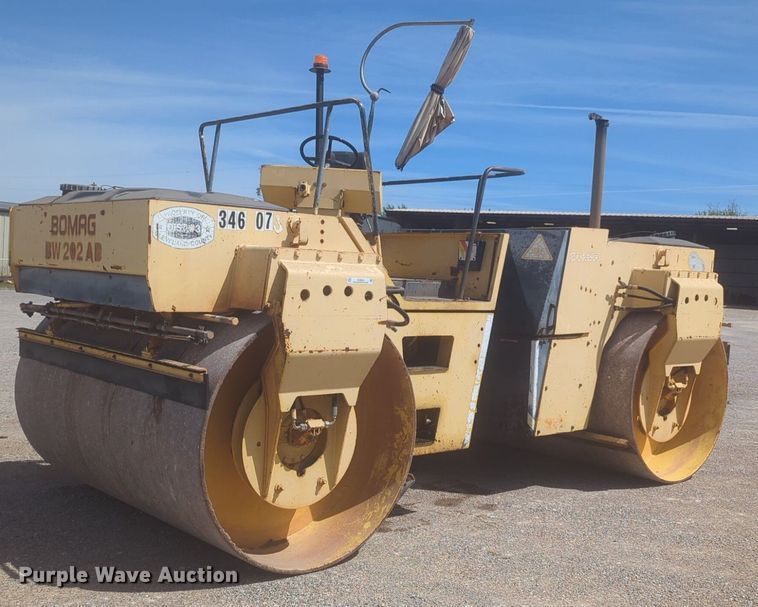 image for item NZ9533 1993 Bomag BW202AB double drum vibratory roller