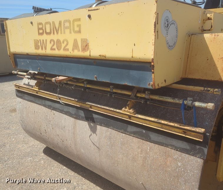 image for item NZ9533 1993 Bomag BW202AB double drum vibratory roller