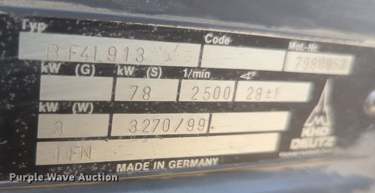 image for item NZ9533 1993 Bomag BW202AB double drum vibratory roller