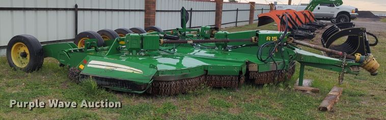 image for item NZ9539 John Deere R15 batwing rotary mower